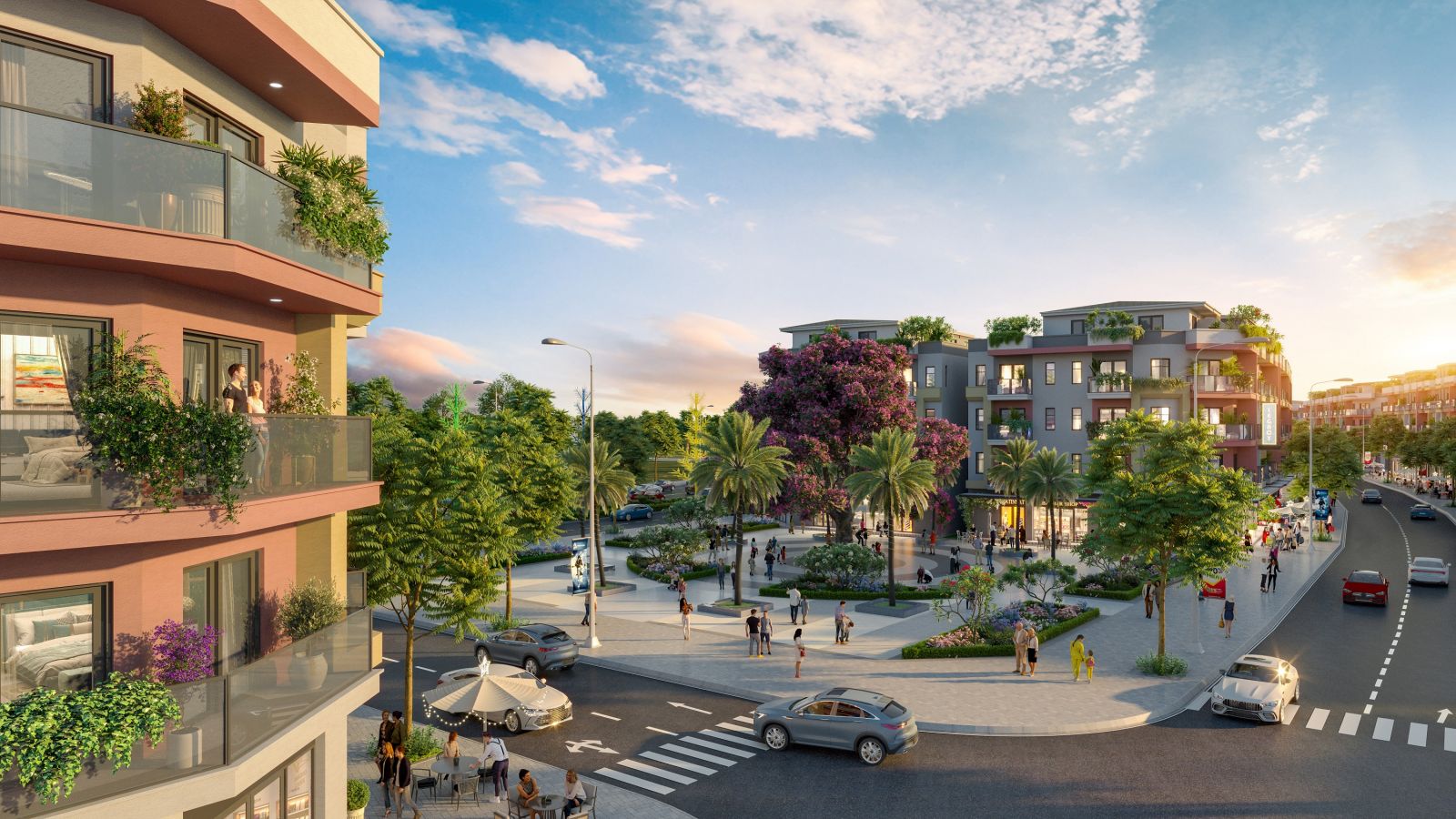 công viên dự án Nam Ngạn Elite CIty