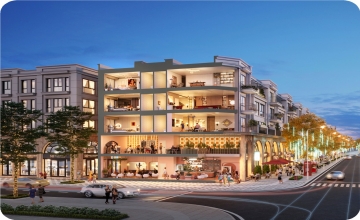 Thiết kế Shophouse dự án Nam Ngạn Elite City Bắc Ninh